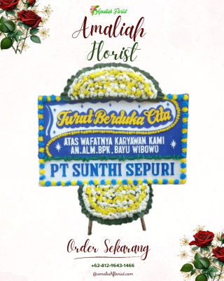 Papan Bunga Duka di Bagan Keladi