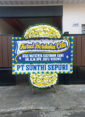 Papan Bunga Duka di Bagan Keladi