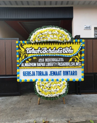 Papan Bunga Duka di Bagan Keladi