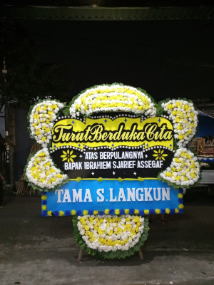 Papan Bunga Duka di Bagan Keladi
