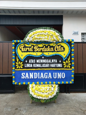 Papan Bunga Duka di Bagan Keladi